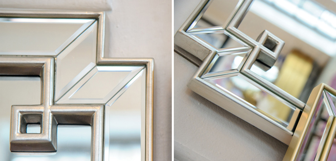 Зеркало Wallace Mirror silver