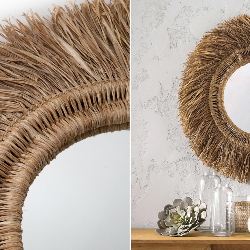 Зеркало Wicker Mirror