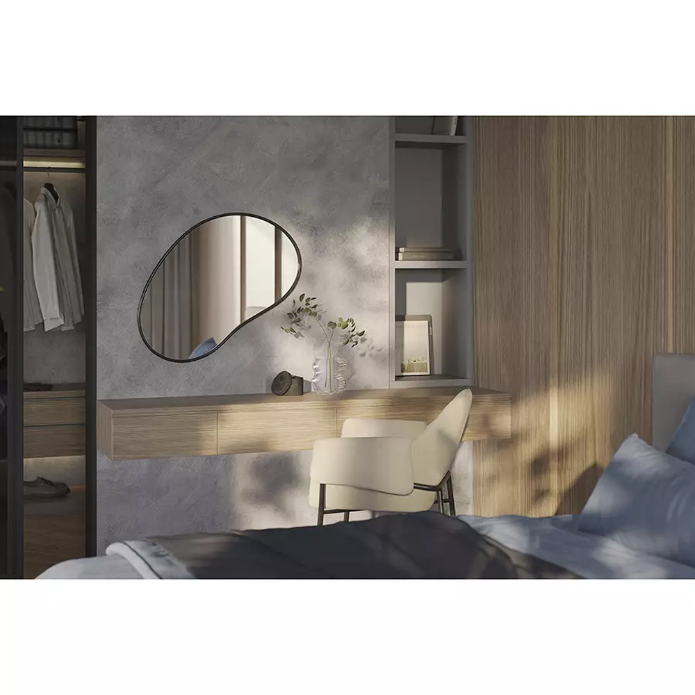 Зеркало асимметричной формы Oval Light Reflection