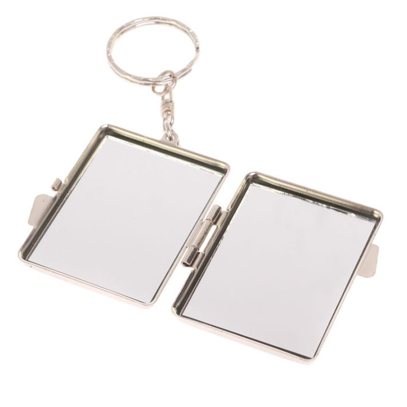 Зеркало брелок складное двухстороннее из натурального камня Малахит Stone Mirrors