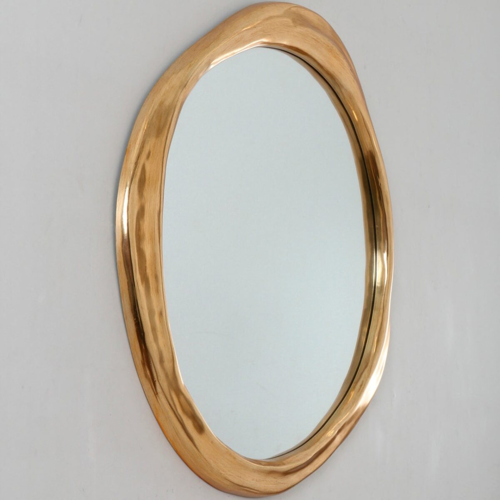 Зеркало в ассиметричной золотой раме Mirror of Aragorn
