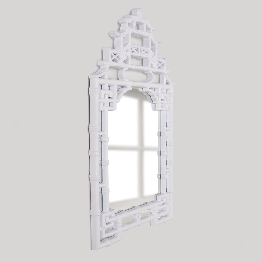 Зеркало в традиционном китайском стиле White Pagoda