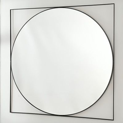 Зеркало в черной металлической раме Urban Style Mirror