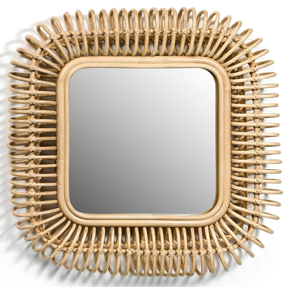 Зеркало из ротанга WICKER MIRROR
