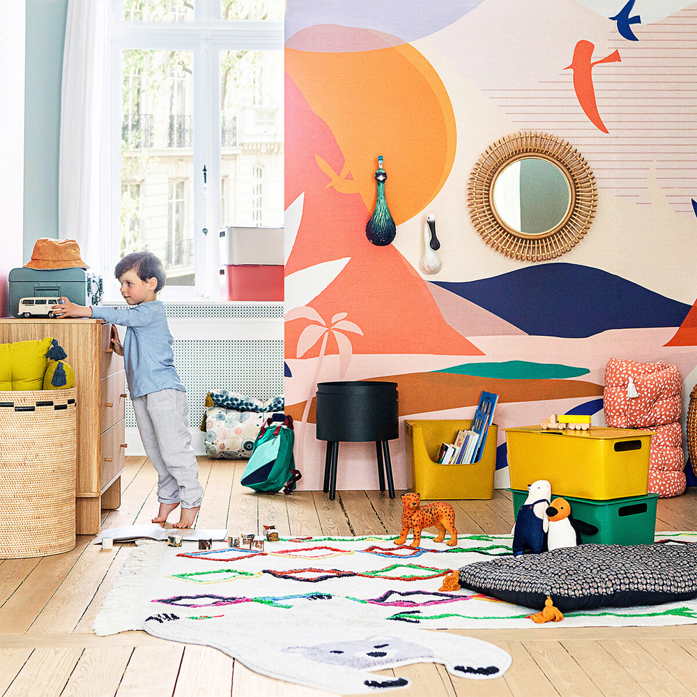 Зеркало из ротанга WICKER MIRROR