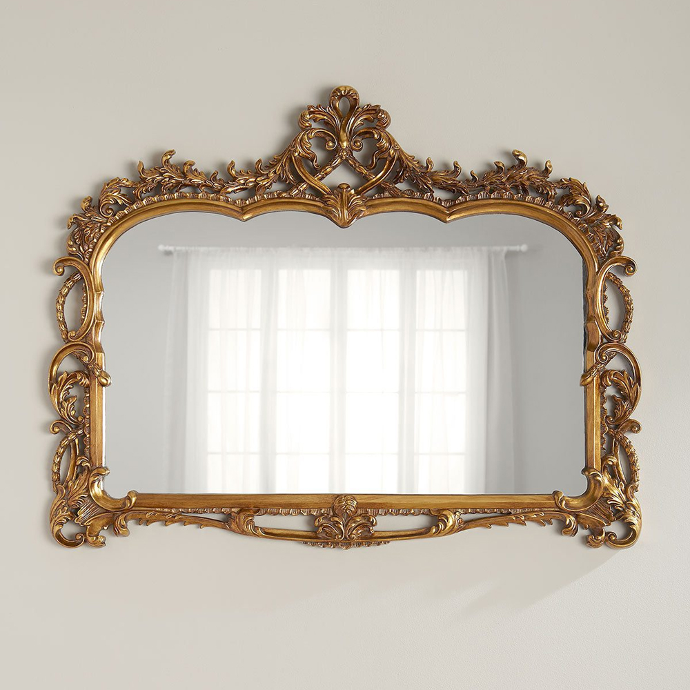 Зеркало настенное в ажурной раме в стиле барокко Ornate Ornaments