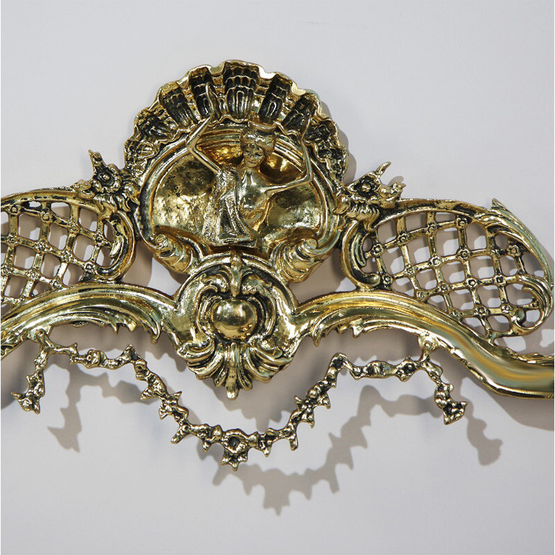 Зеркало настенное в бронзовой раме Grace Gold Mirrors