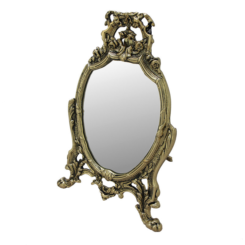 Зеркало настольное в бронзовой раме Majestic Bronze Mirrors