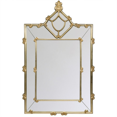 Зеркало прямоугольное Golden Classic Ornament Mirror