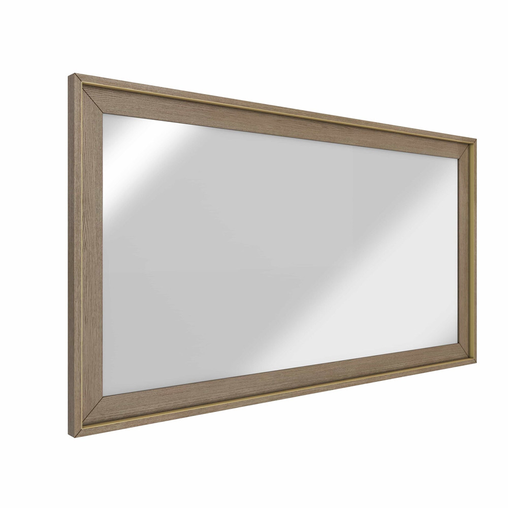 Зеркало прямоугольное с классической деревянной рамой Flowchart