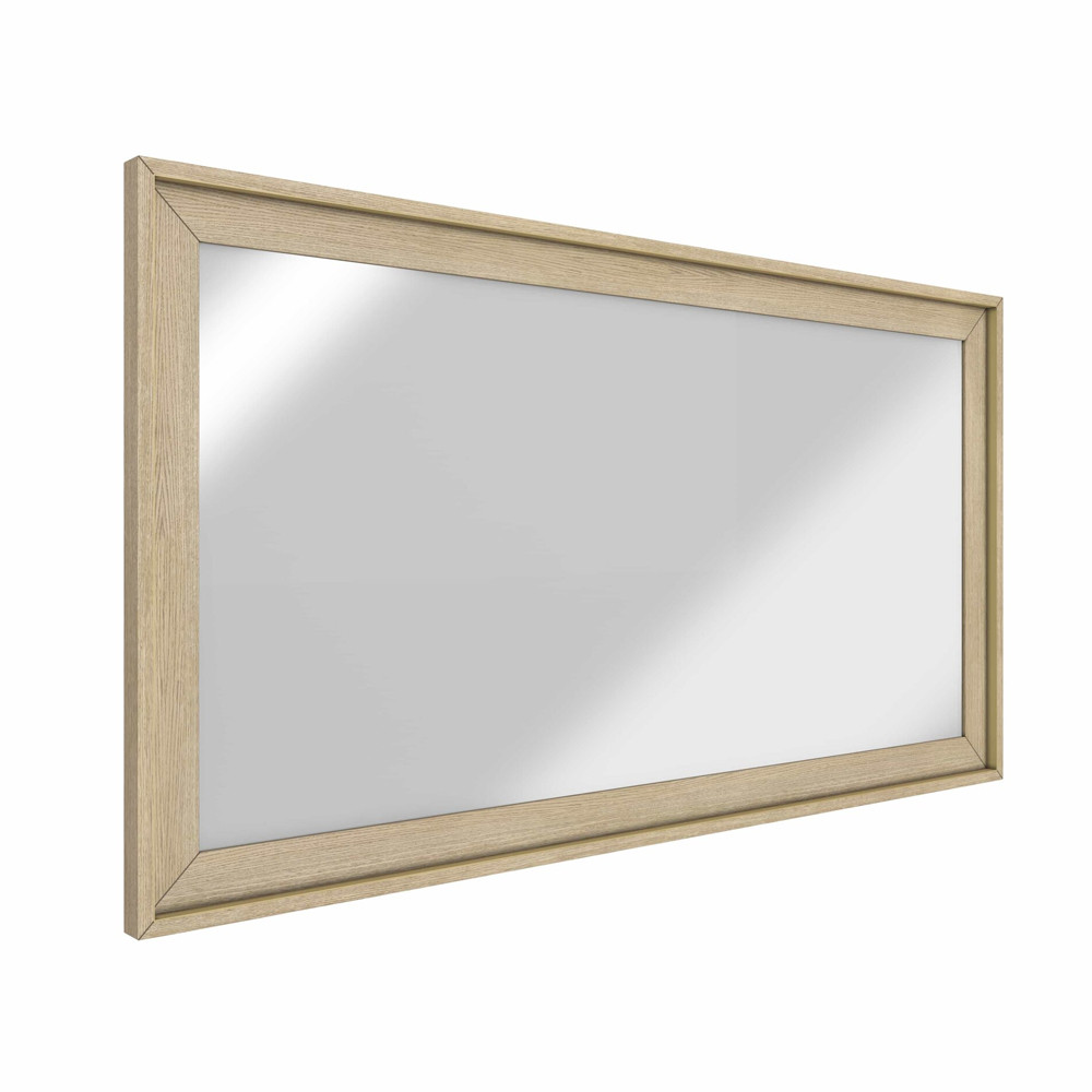 Зеркало прямоугольное с классической деревянной рамой Flowchart