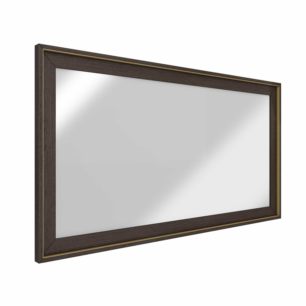 Зеркало прямоугольное с классической деревянной рамой Flowchart