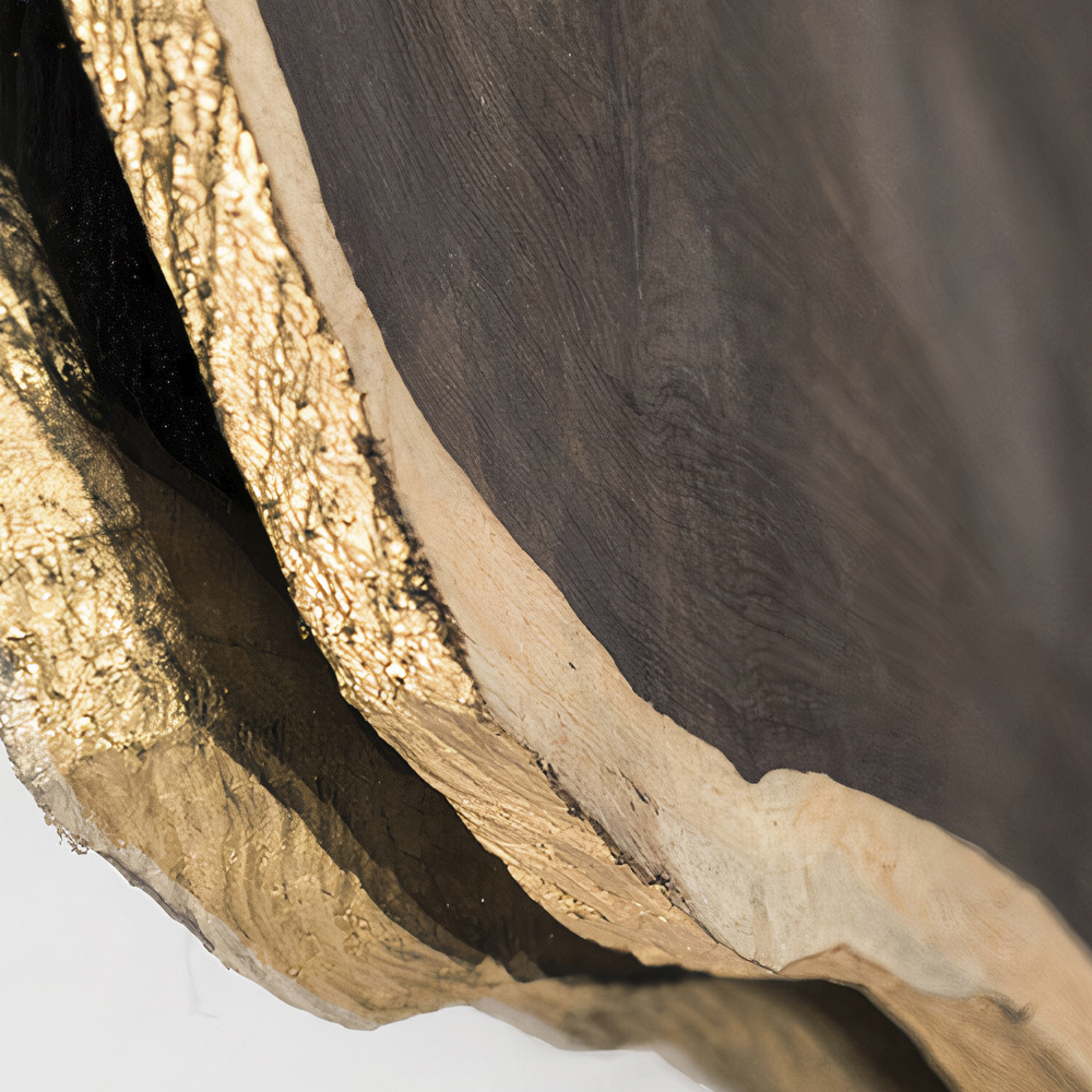 Зеркало с панно из среза палисандра Noble Mirror