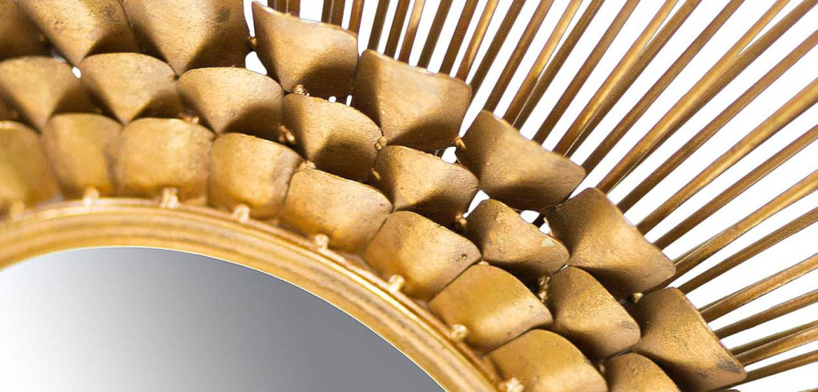 Зеркало-солнце Golden Petals Mirror Sun