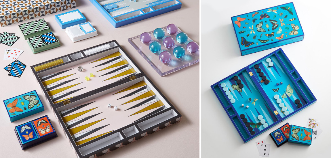 Игральные карты BOTANIST LACQUER CARD SET  Jonathan Adler