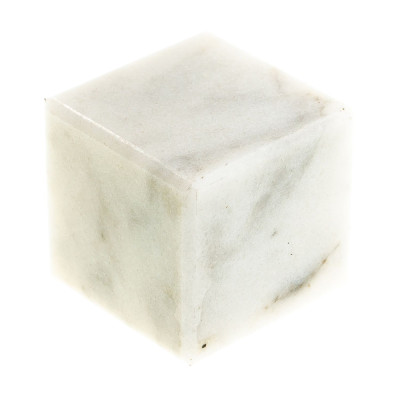 Камни для охлаждения виски из белого мрамора Natural Stone Cube
