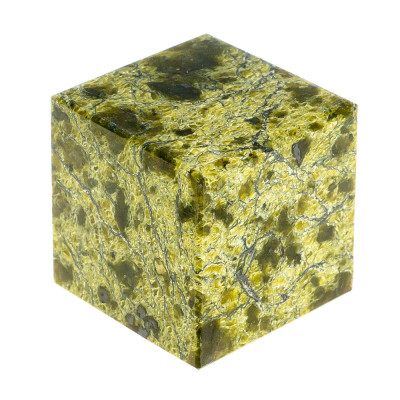 Камни для охлаждения виски из натурального камня змеевик Natural Stone Cube