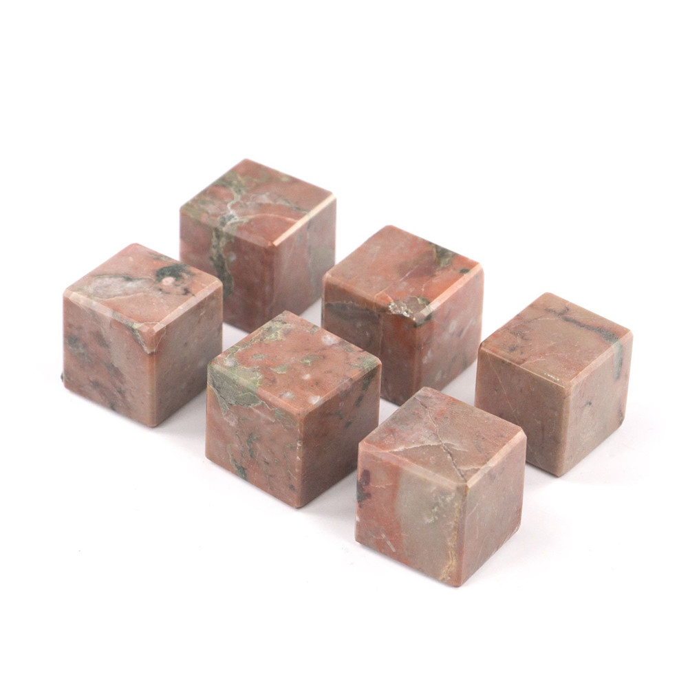 Камни для охлаждения виски из натурального камня креноид Natural Stone Cube