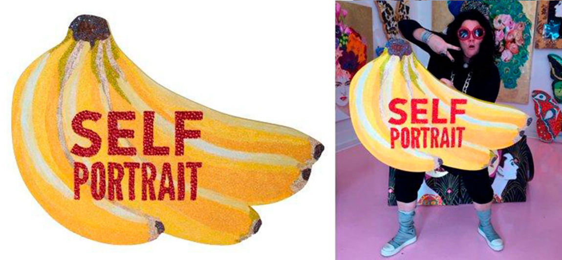 Картина “Buhnaynay Self Portrait Cut Out”