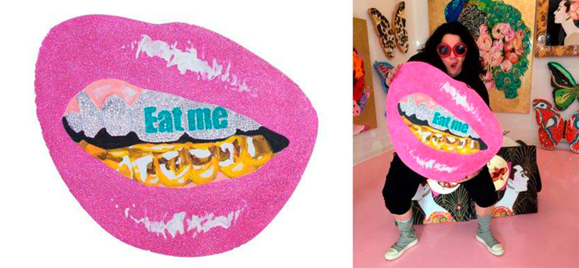 Картина “Eat Me Grills Cut Out”