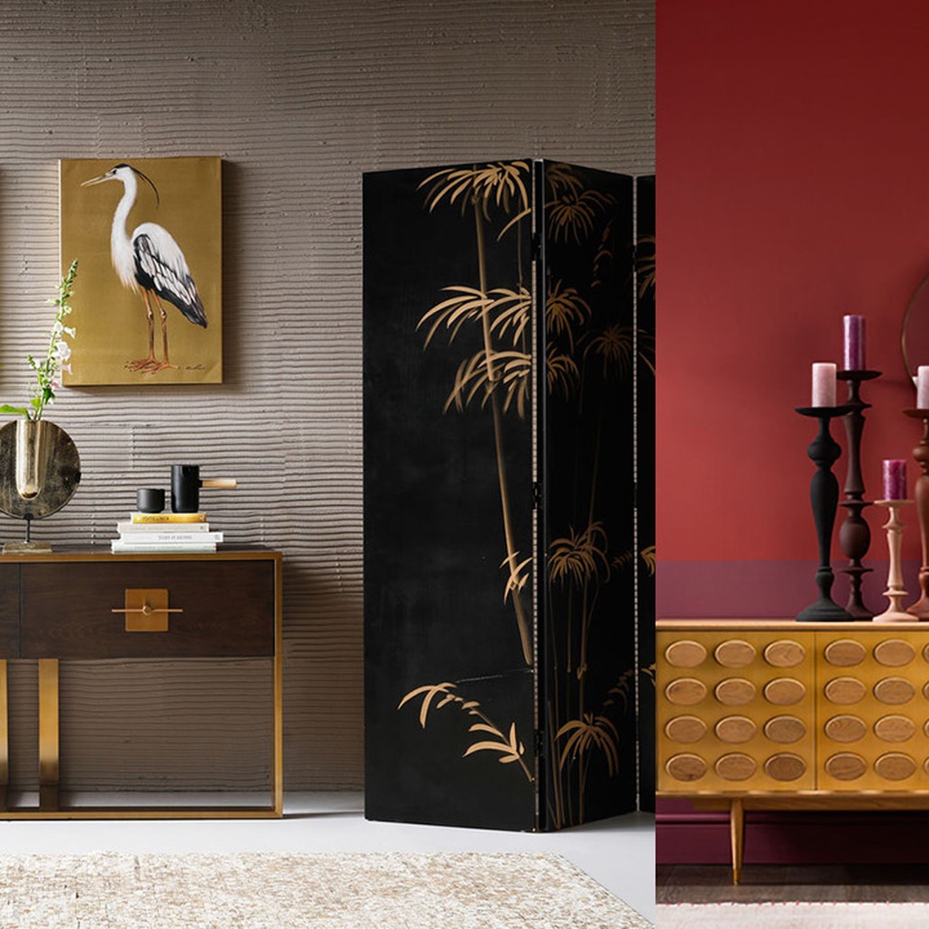 Картина Gold Heron I