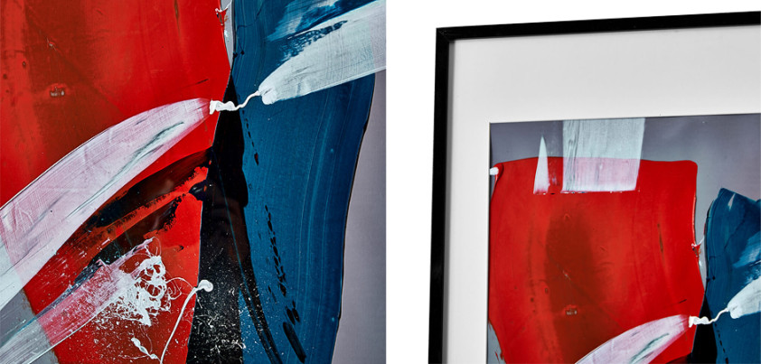 Картина Red Flag Abstraction