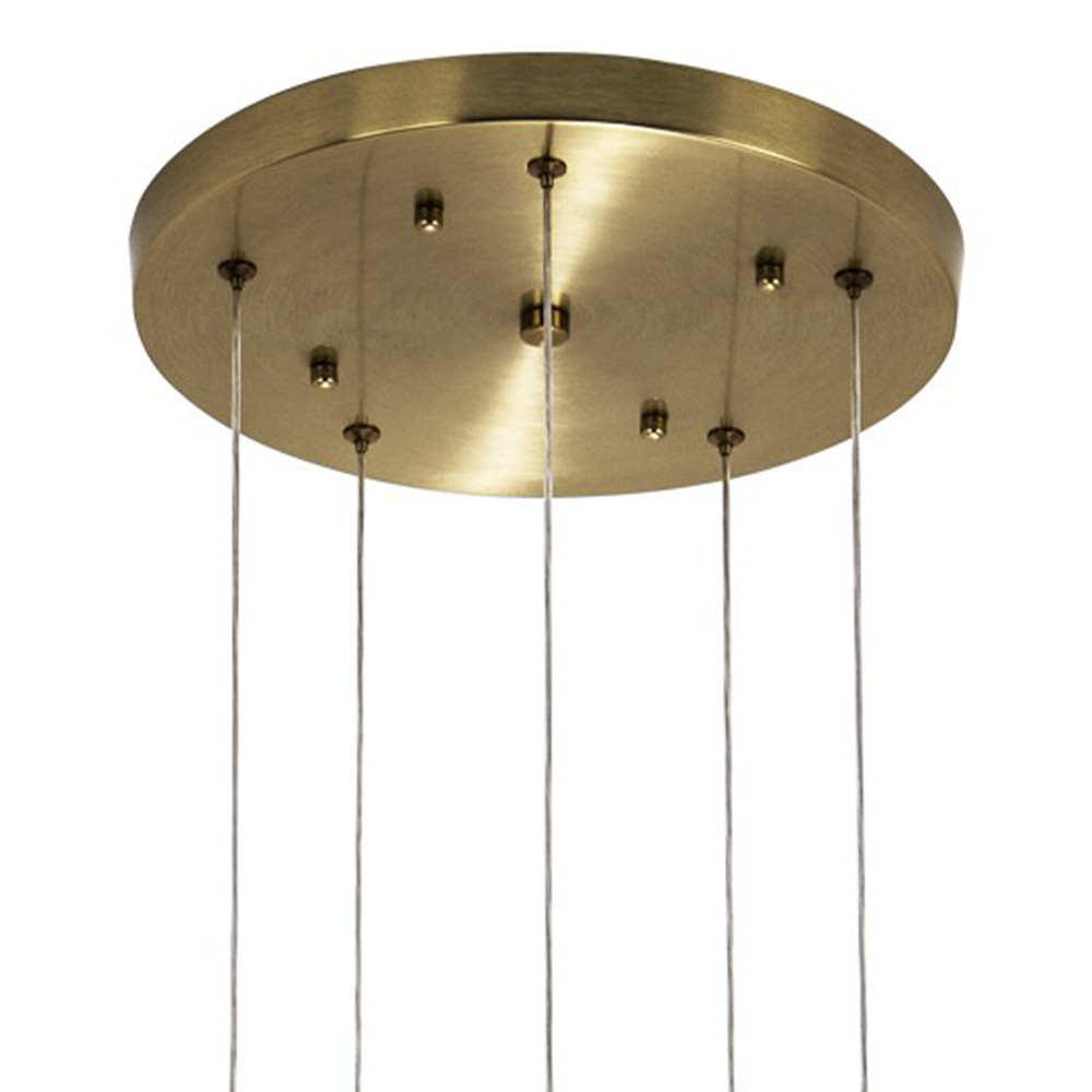 Каскадная люстра с плафонами в форме бриллианта Diamond Crystal Cascade Chandelier