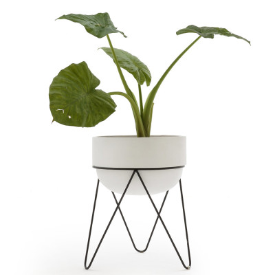 Кашпо Elevated Planters Luna 54 белое