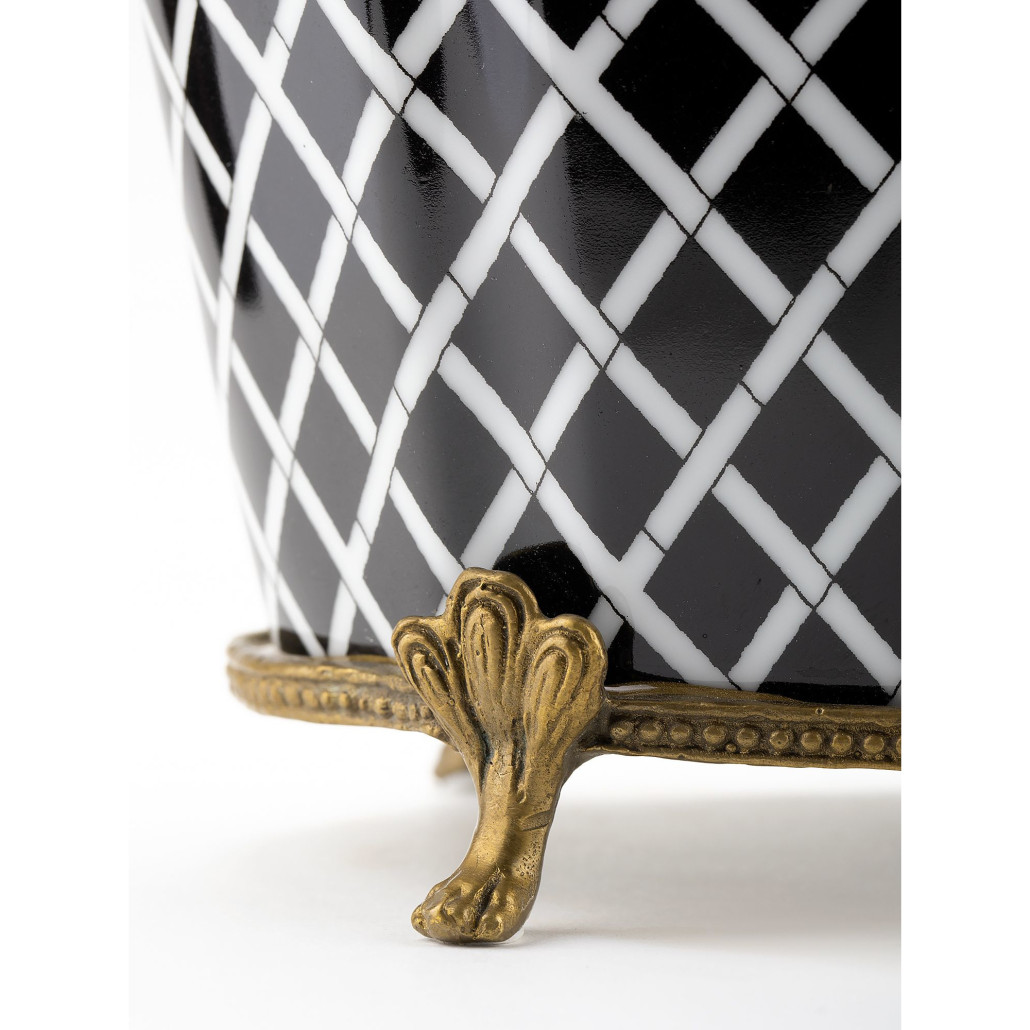 Кашпо Golden handles