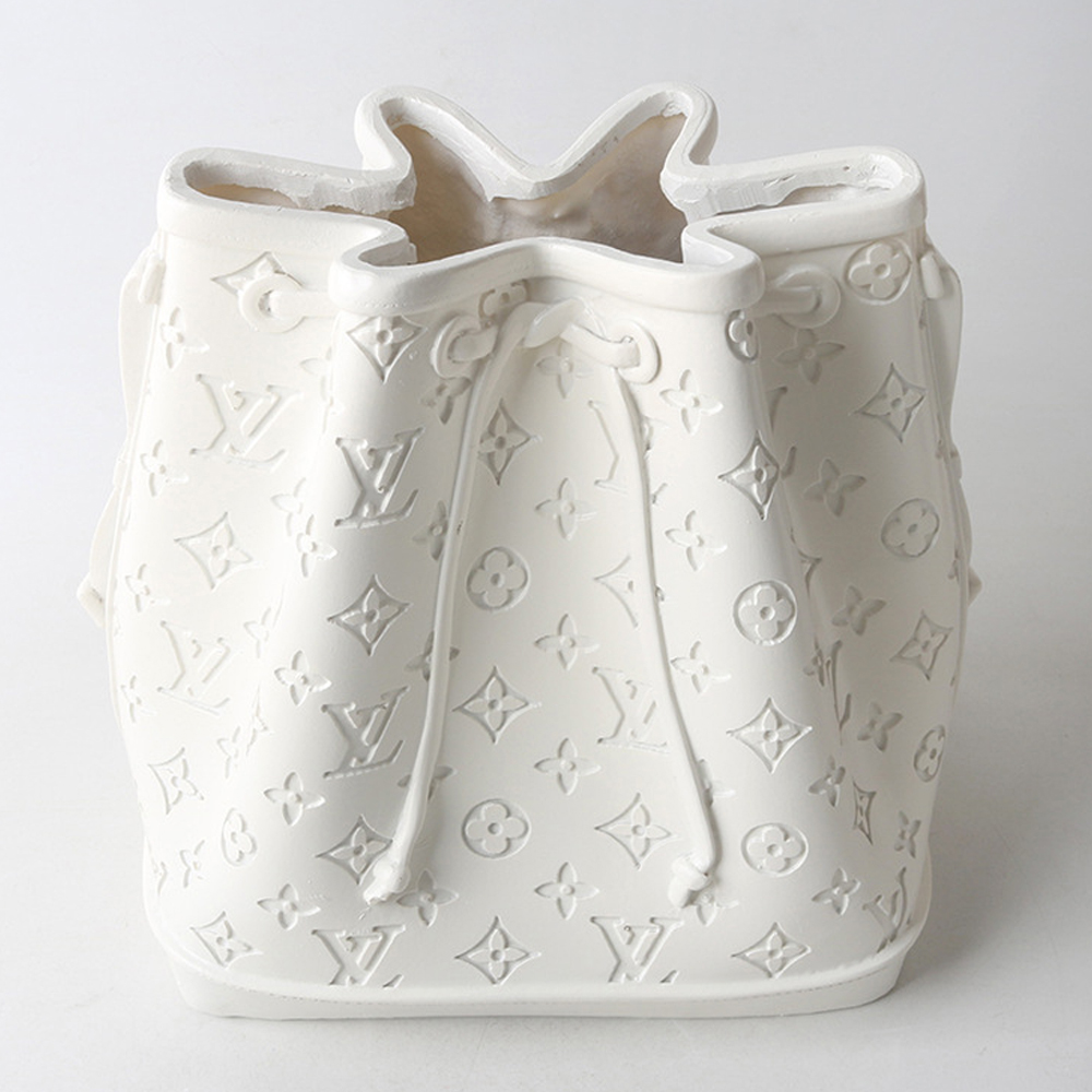 Кашпо в виде сумки Bag Vase White Louis