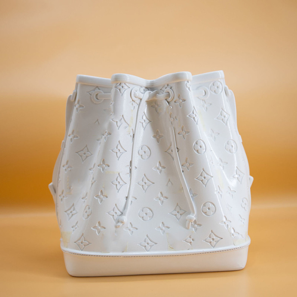 Кашпо в виде сумки Bag Vase White Louis