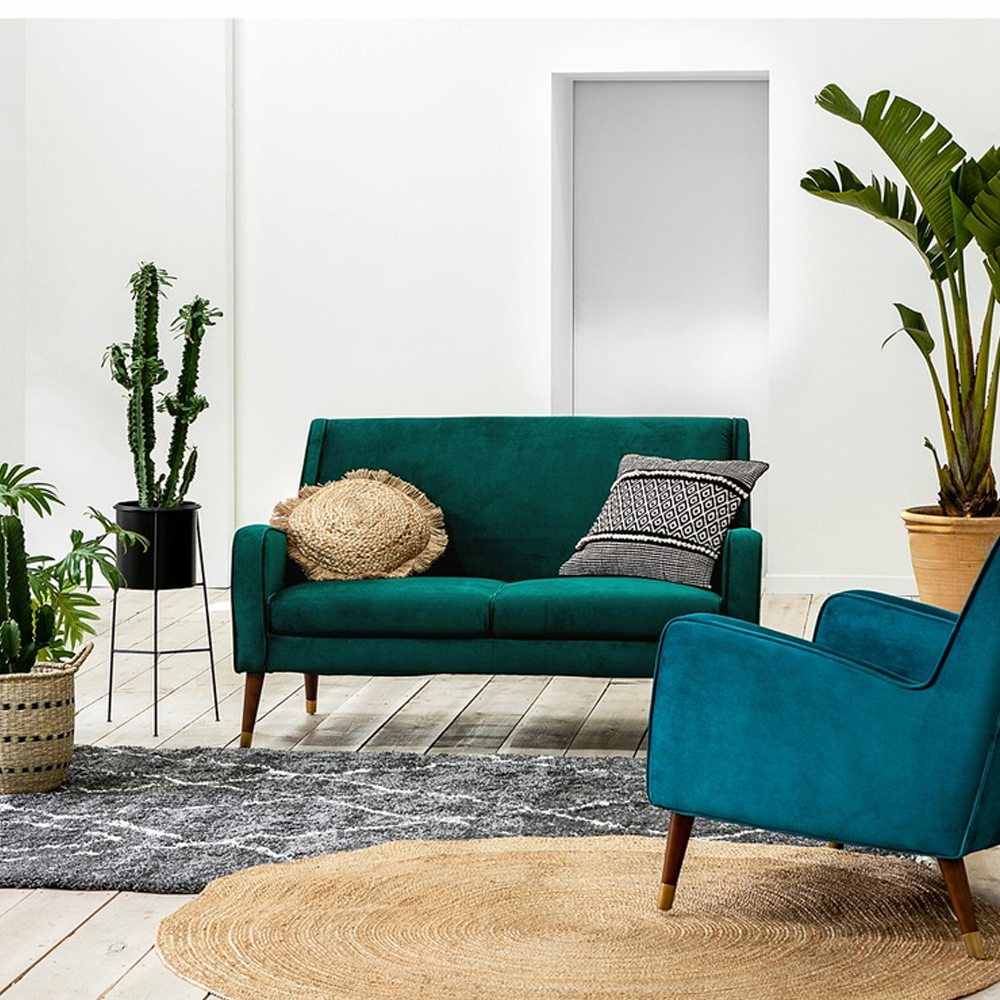 Кашпо из металла Elevated Planters черное