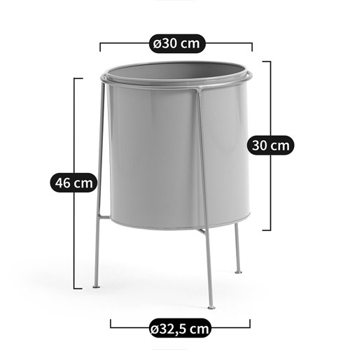 Кашпо из металла и латуни Elegance Elevated Planters