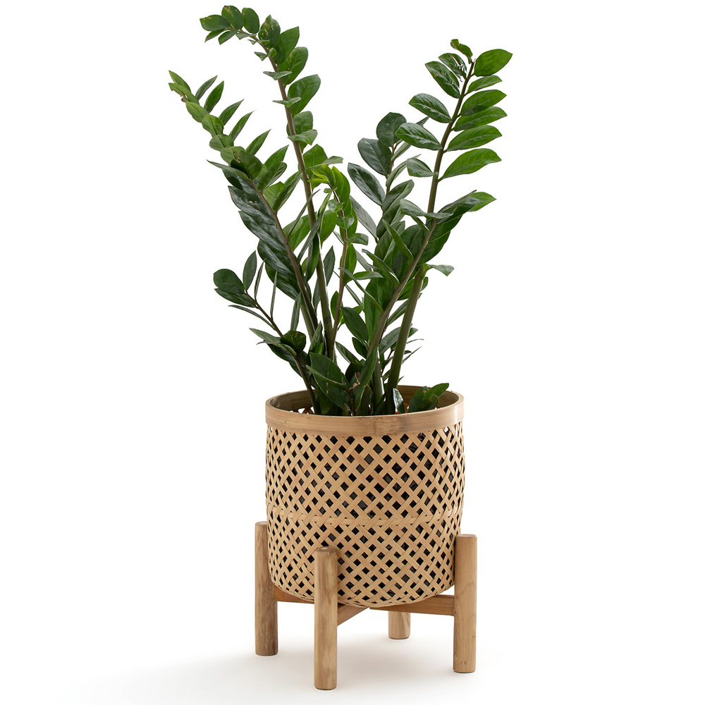 Кашпо на ножках из бамбука Bamboo Decor