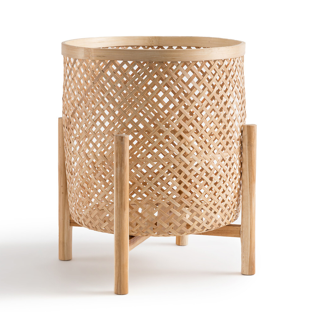 Кашпо на ножках из бамбука Bamboo Decor