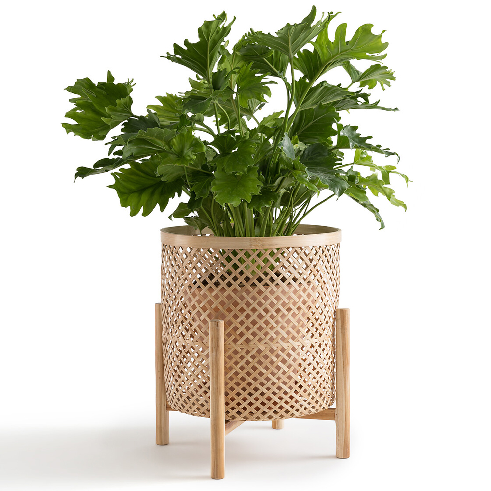 Кашпо на ножках из бамбука Bamboo Decor