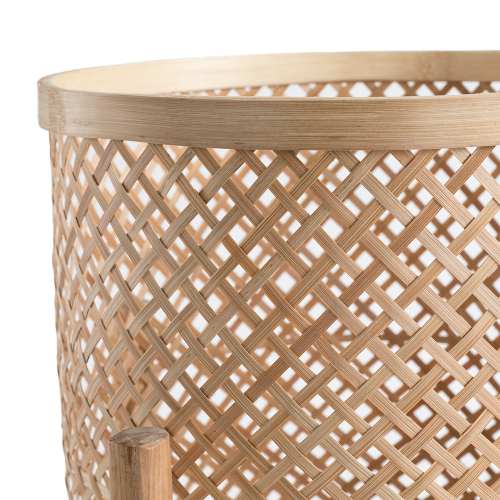 Кашпо на ножках из бамбука Bamboo Decor