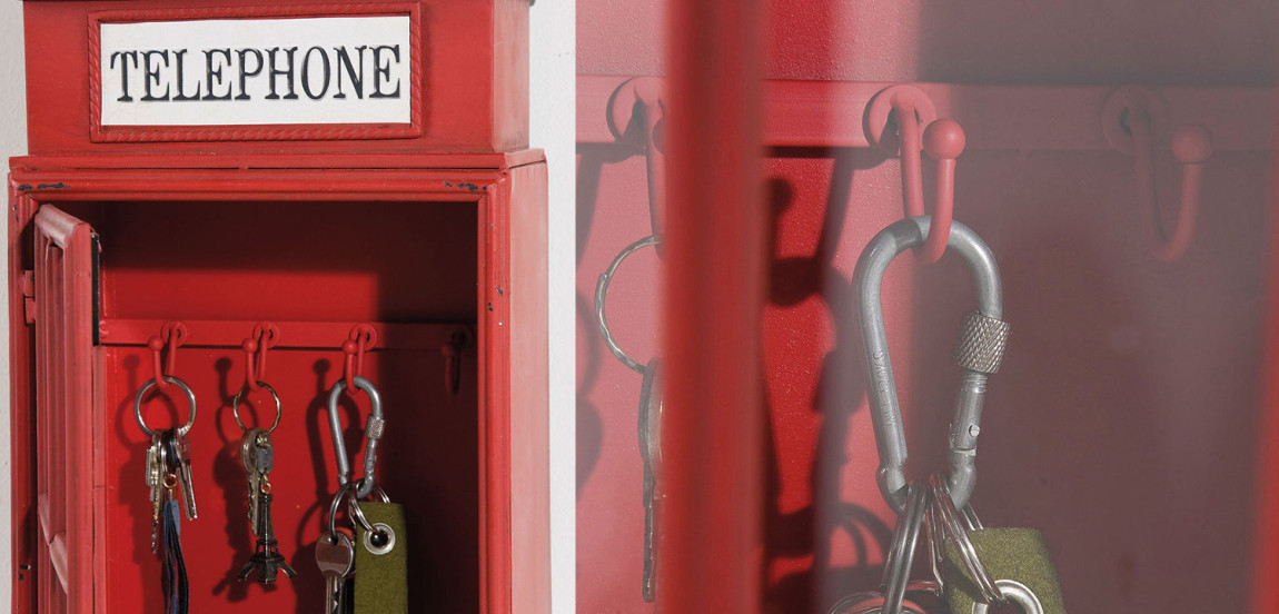 Ключница Red Telephone Box