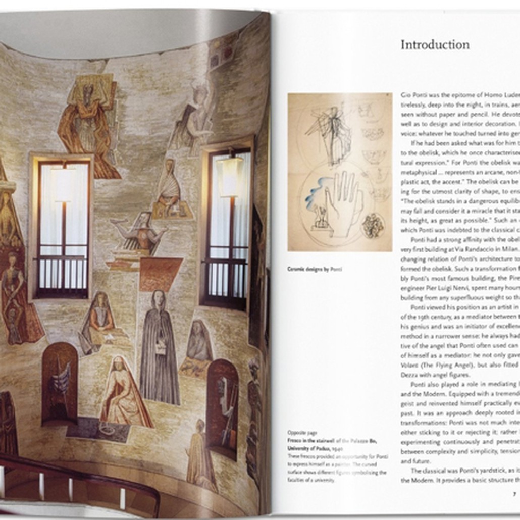 Книга GIO PONTI book