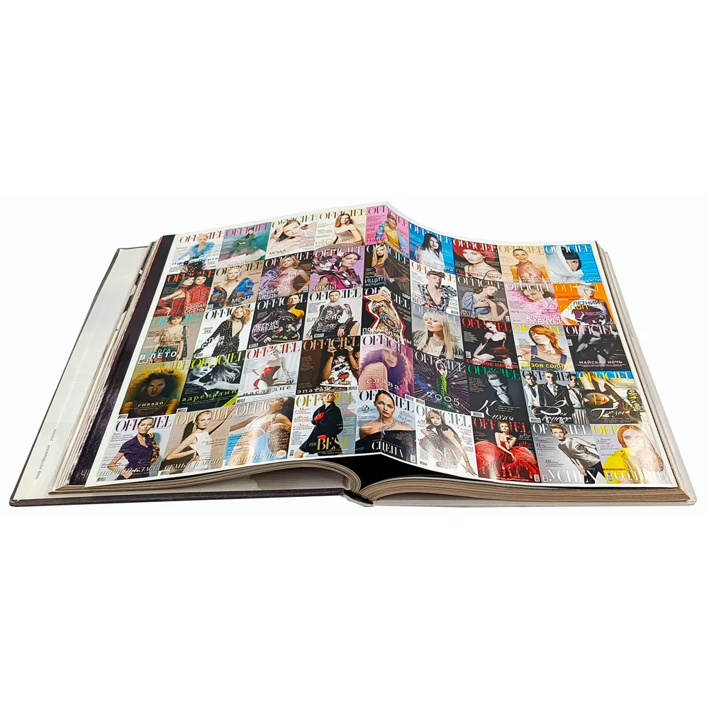 Книга LOfficiel. 10 лет в России: мода, жизнь, слёзы, любовь. 496 стр. 2007 г
