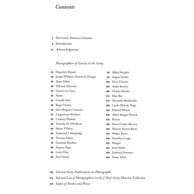 Книга Photographers of Genius at the Getty