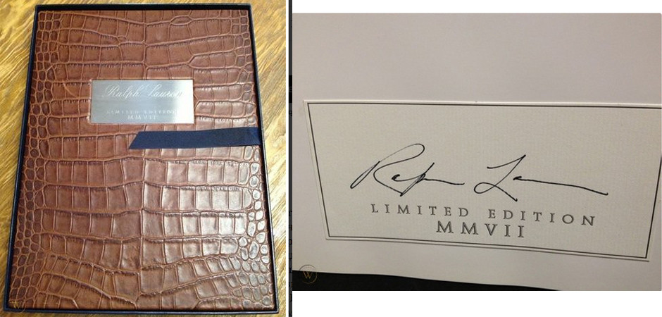 Книга Ralph Lauren Deluxe book