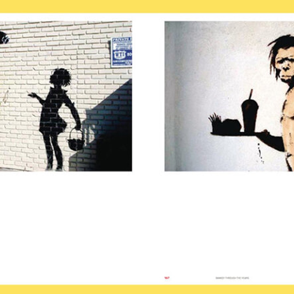 Книга Бэнкси The Art of Banksy  A Visual Protest