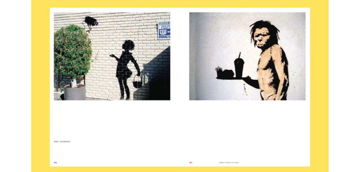 Книга Бэнкси The Art of Banksy  A Visual Protest