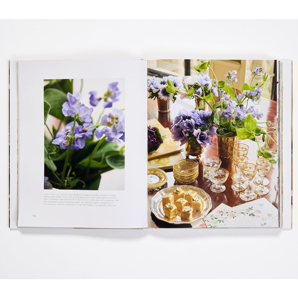 Книга дизайн интерьера Aerin Lauder: Living with Flowers