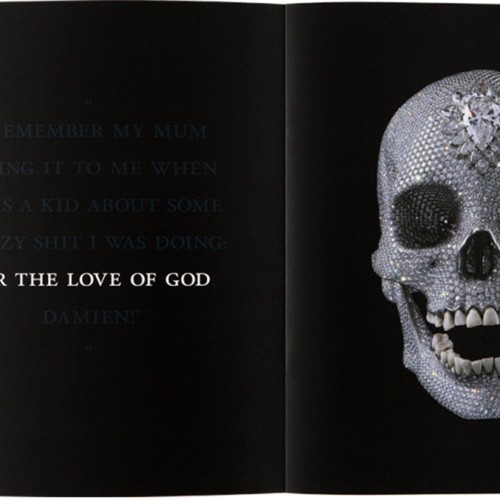 Книга Дэмьен Херст Damien Hirst For the Love of God Catalogue
