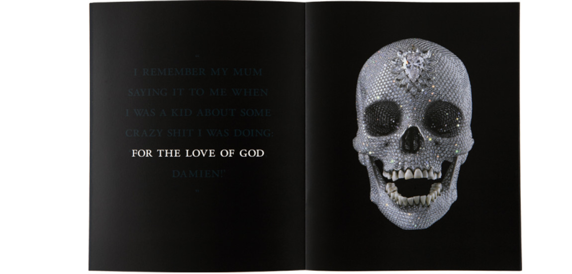 Книга Дэмьен Херст Damien Hirst For the Love of God Catalogue