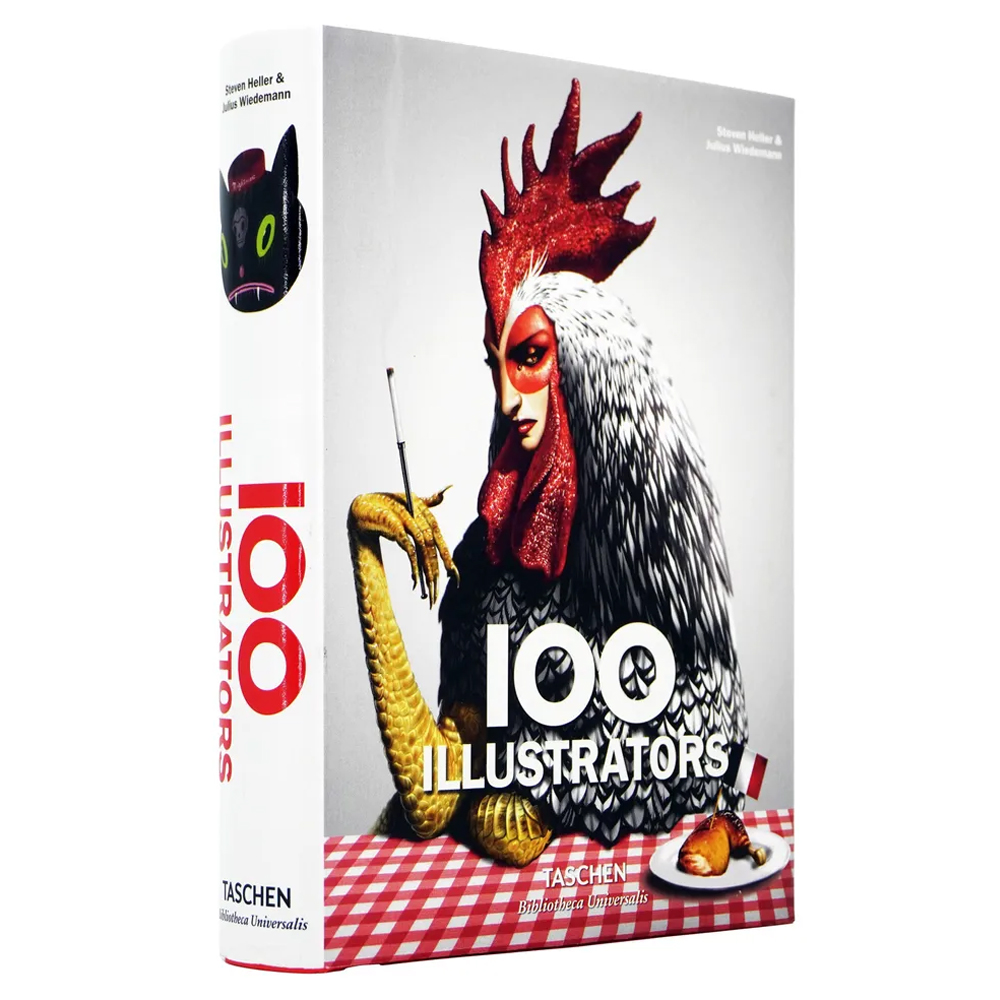 Книга обзор лучших иллюстраторов 100 Illustrators Bibliotheca Universalis