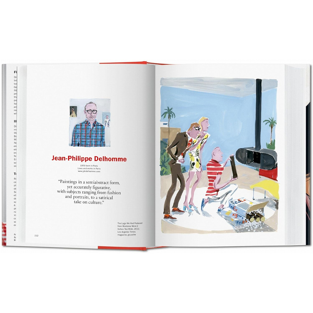 Книга обзор лучших иллюстраторов 100 Illustrators Bibliotheca Universalis