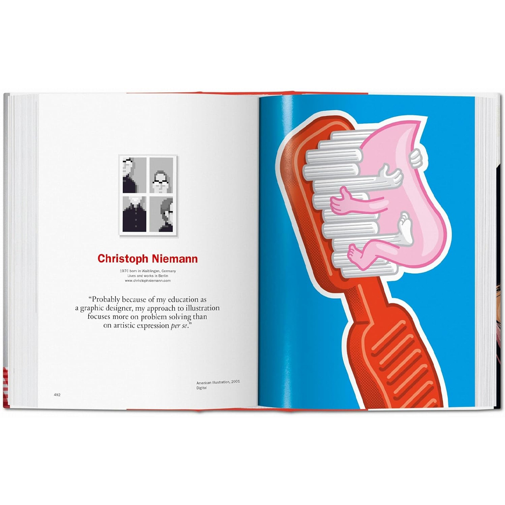 Книга обзор лучших иллюстраторов 100 Illustrators Bibliotheca Universalis